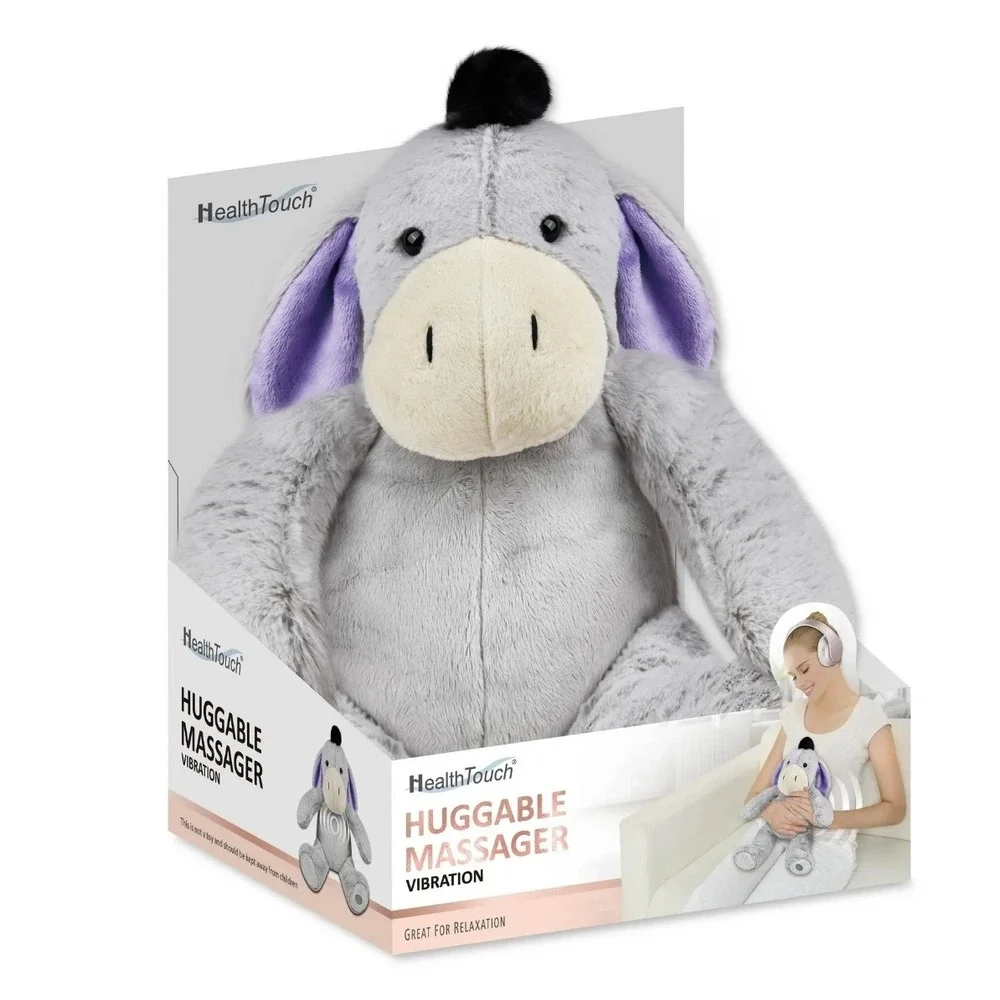 HealthTouch Huggable Massager Vibration Plush Toy Donkey Tested & Working - Picture 12 of 12